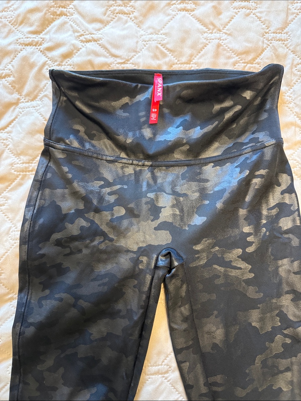 Spanx faux leather leggings